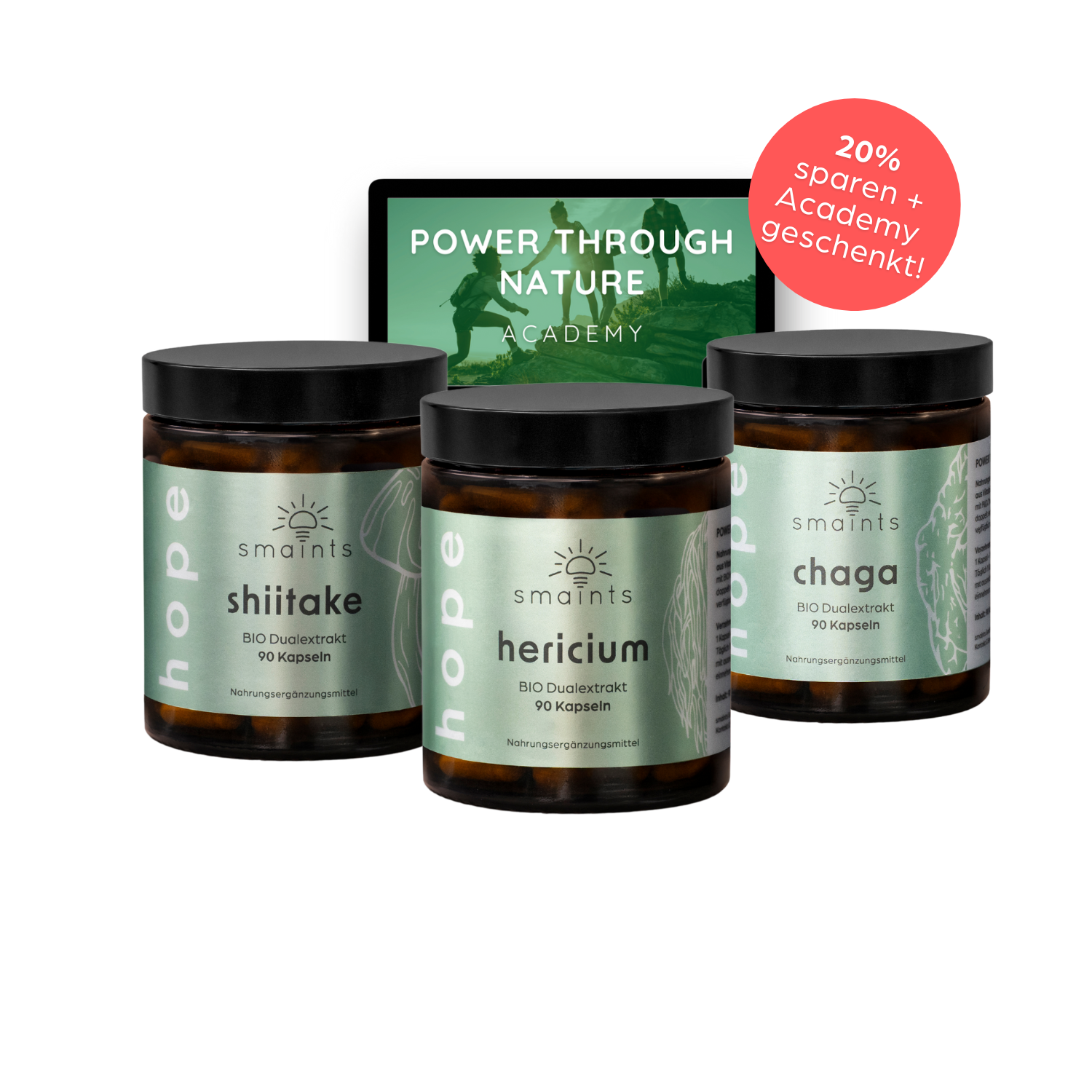 HOPE Kapsel 3er Bundle inkl. PTN Academy LP