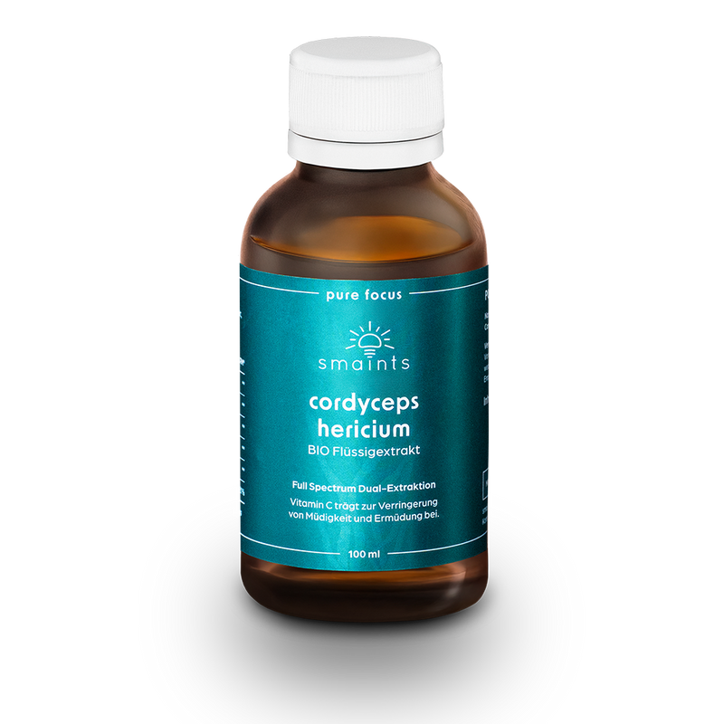 Pure Focus liquid extract with Cordyceps and Hericium