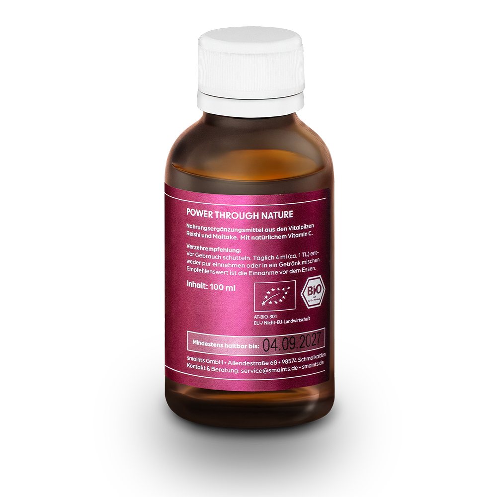 Pure Balance Flüssigextrakt mit Reishi und Maitake