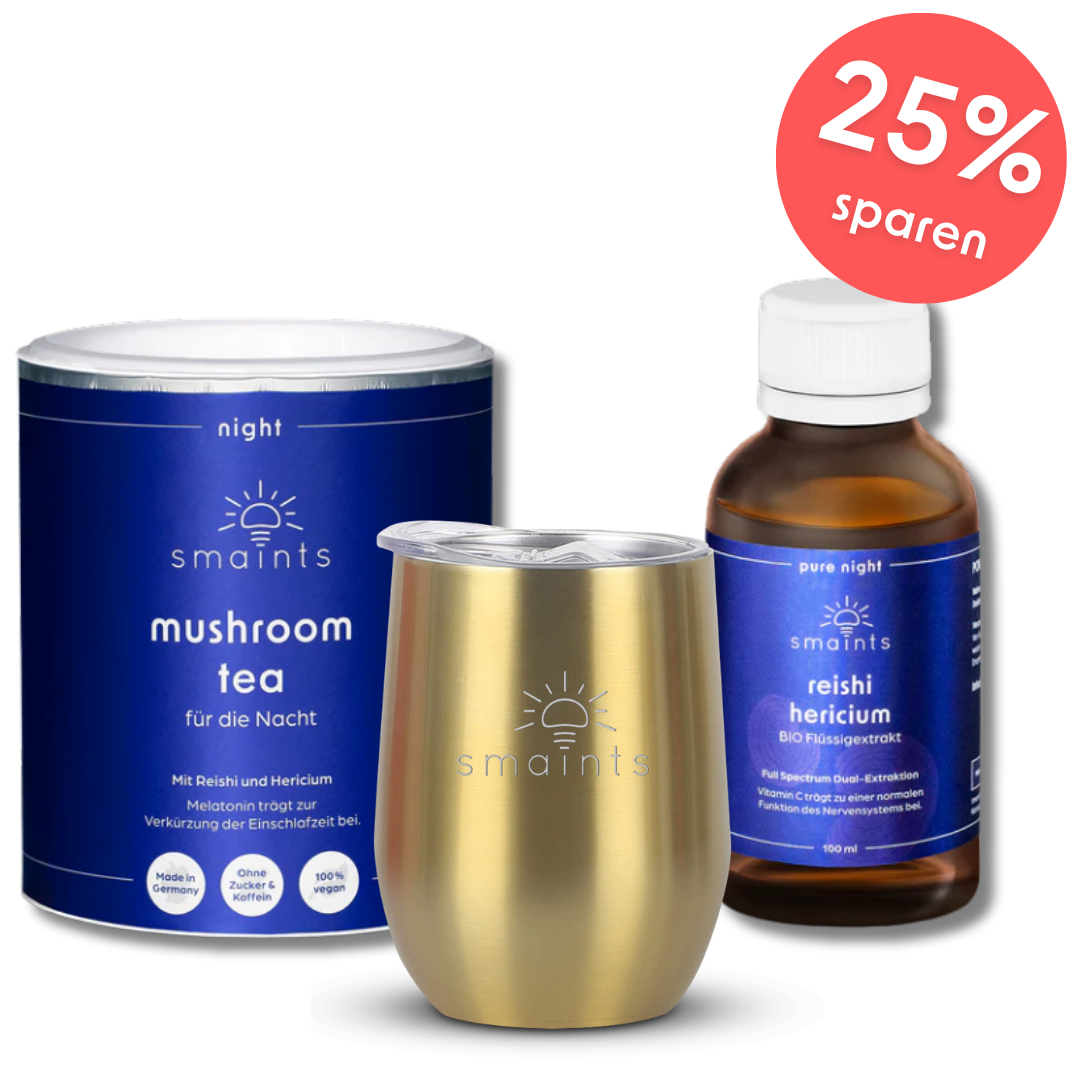 Night Bundle with Golden Thermo Mug