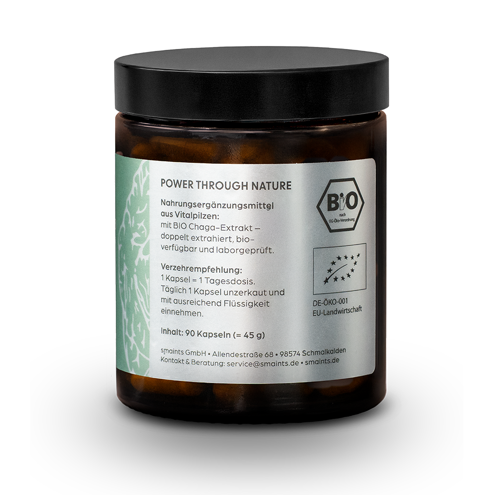 Bio Chaga Extrakt Kapseln