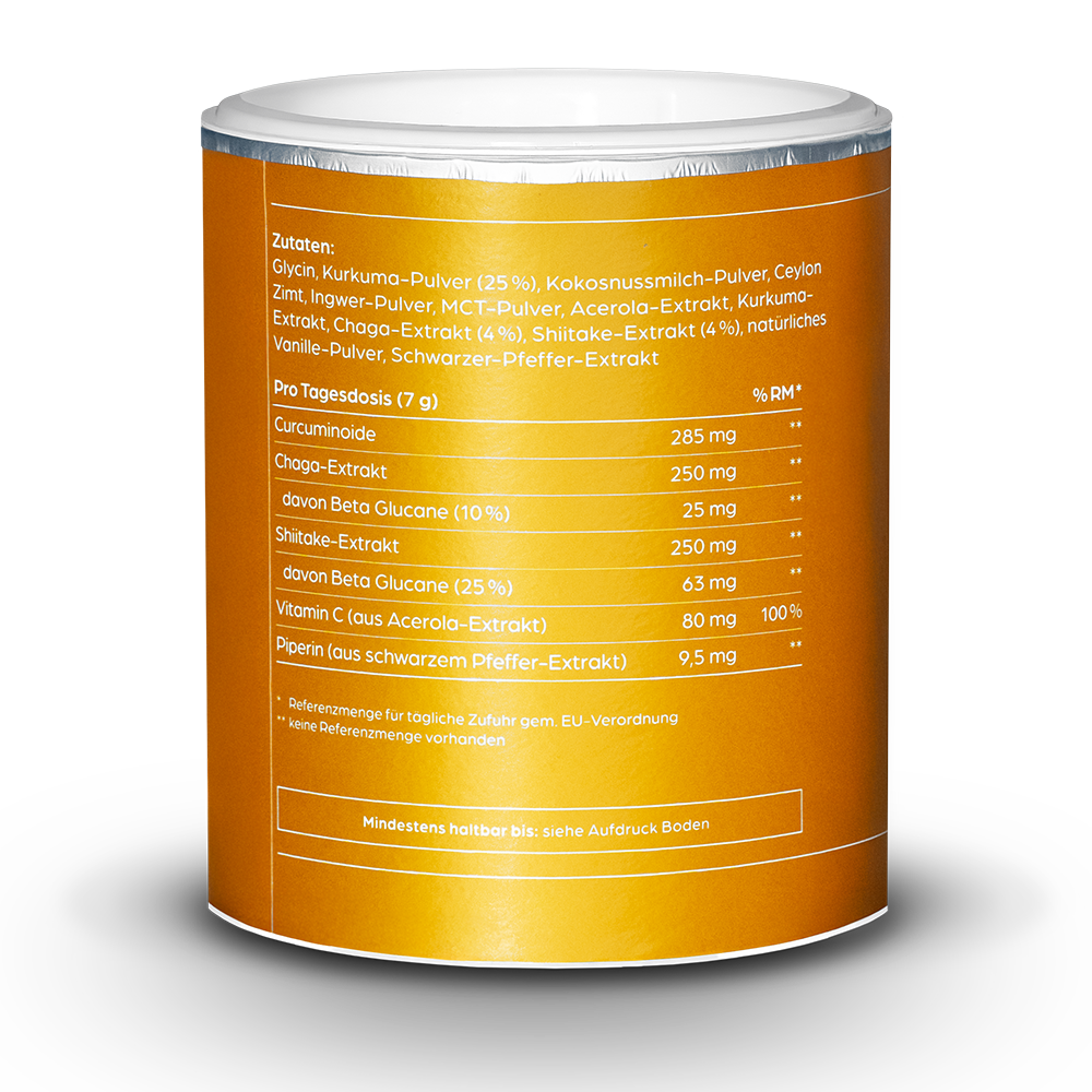 Immune Kur 3 Monate | 3x Golden Mushroom Milk
