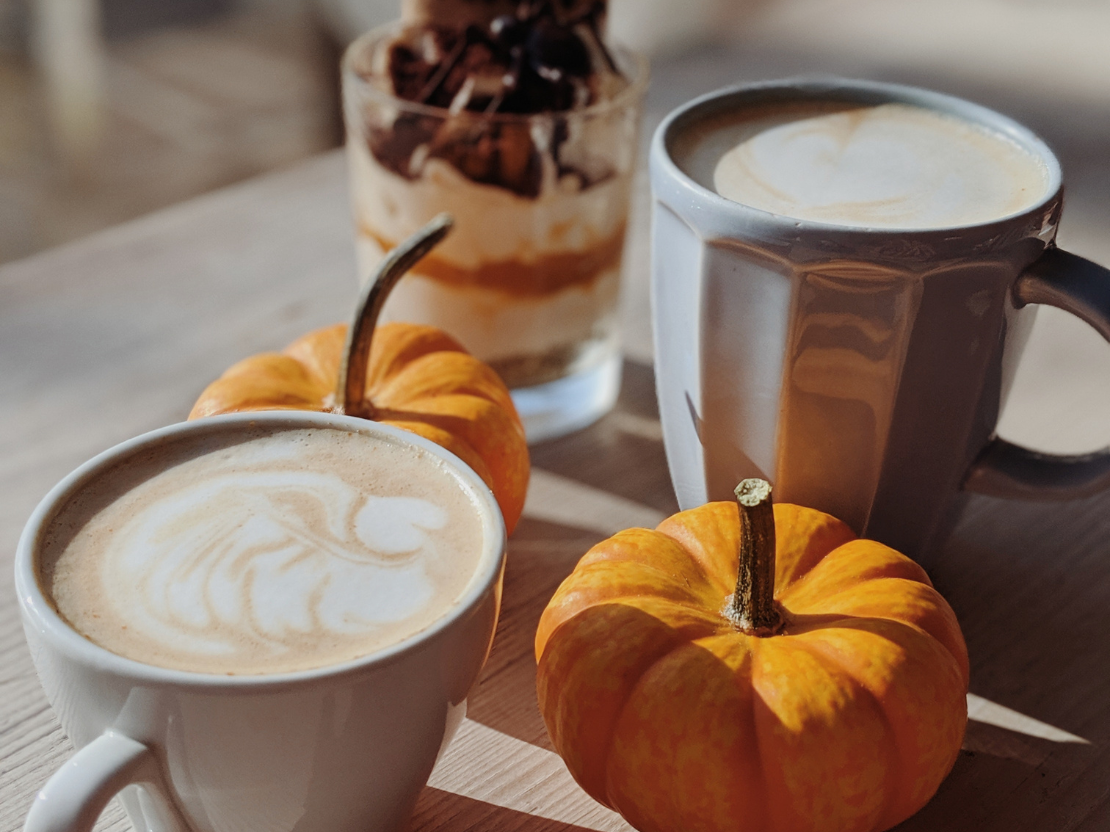 Pumpkin Spice Mushroom Coffee in der Kürbiszeit