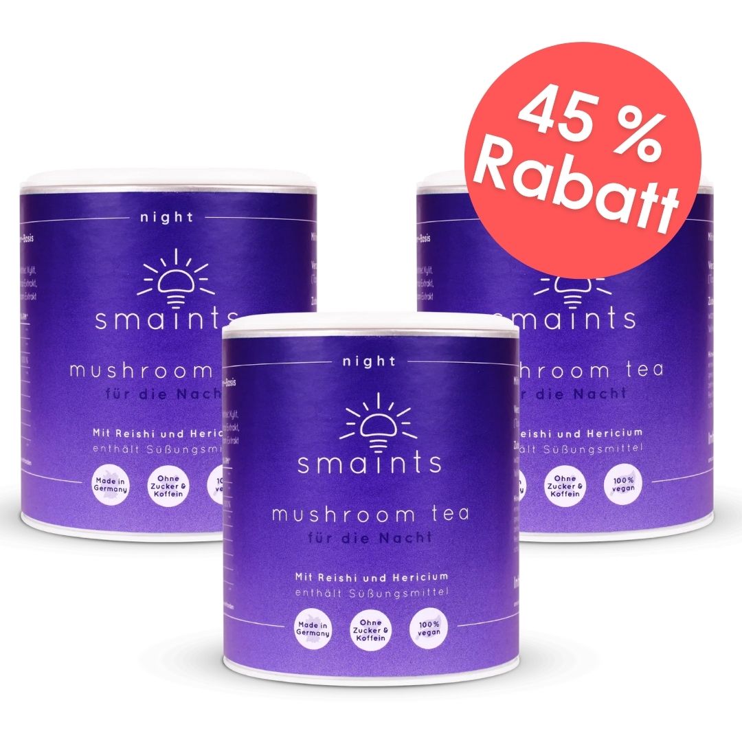 Mushroom tea with Reishi and Hericium