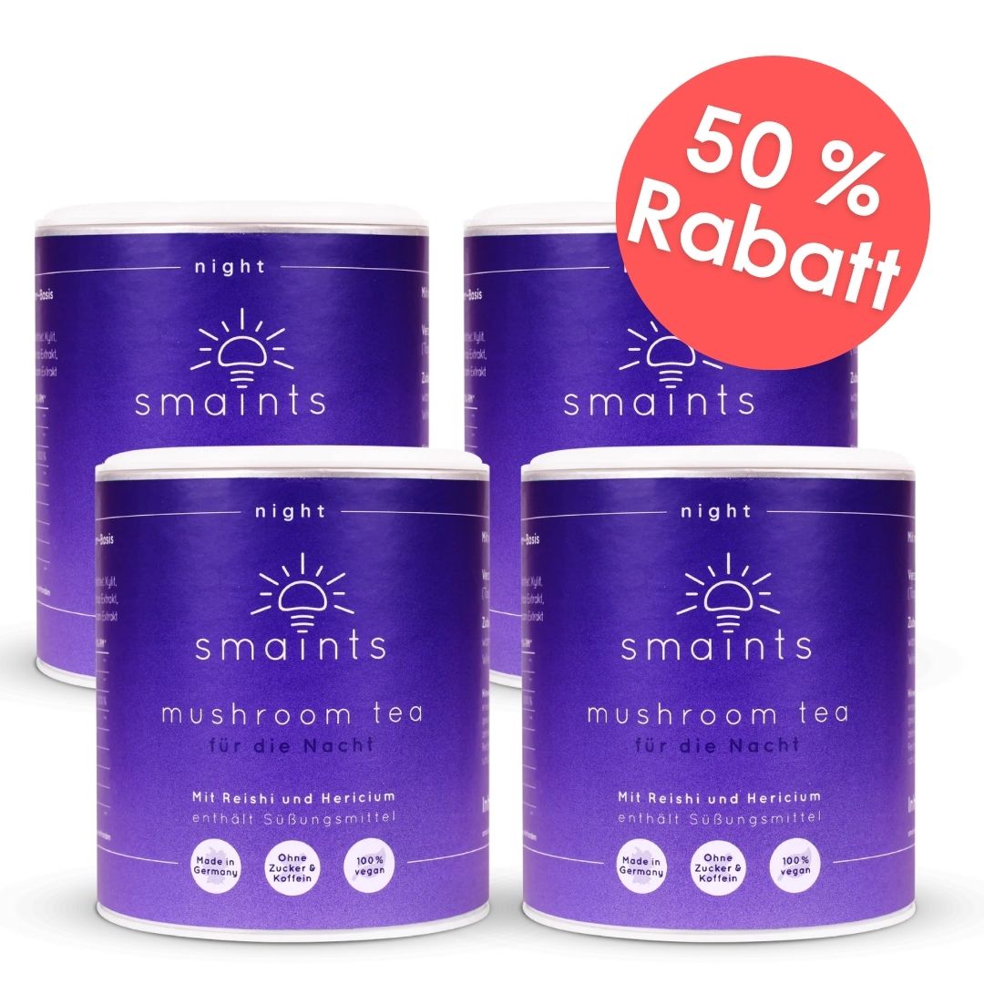 Mushroom tea with Reishi and Hericium