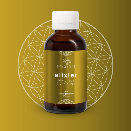 Elixier Flüssigextrakt mit 7 Vitalpilzen