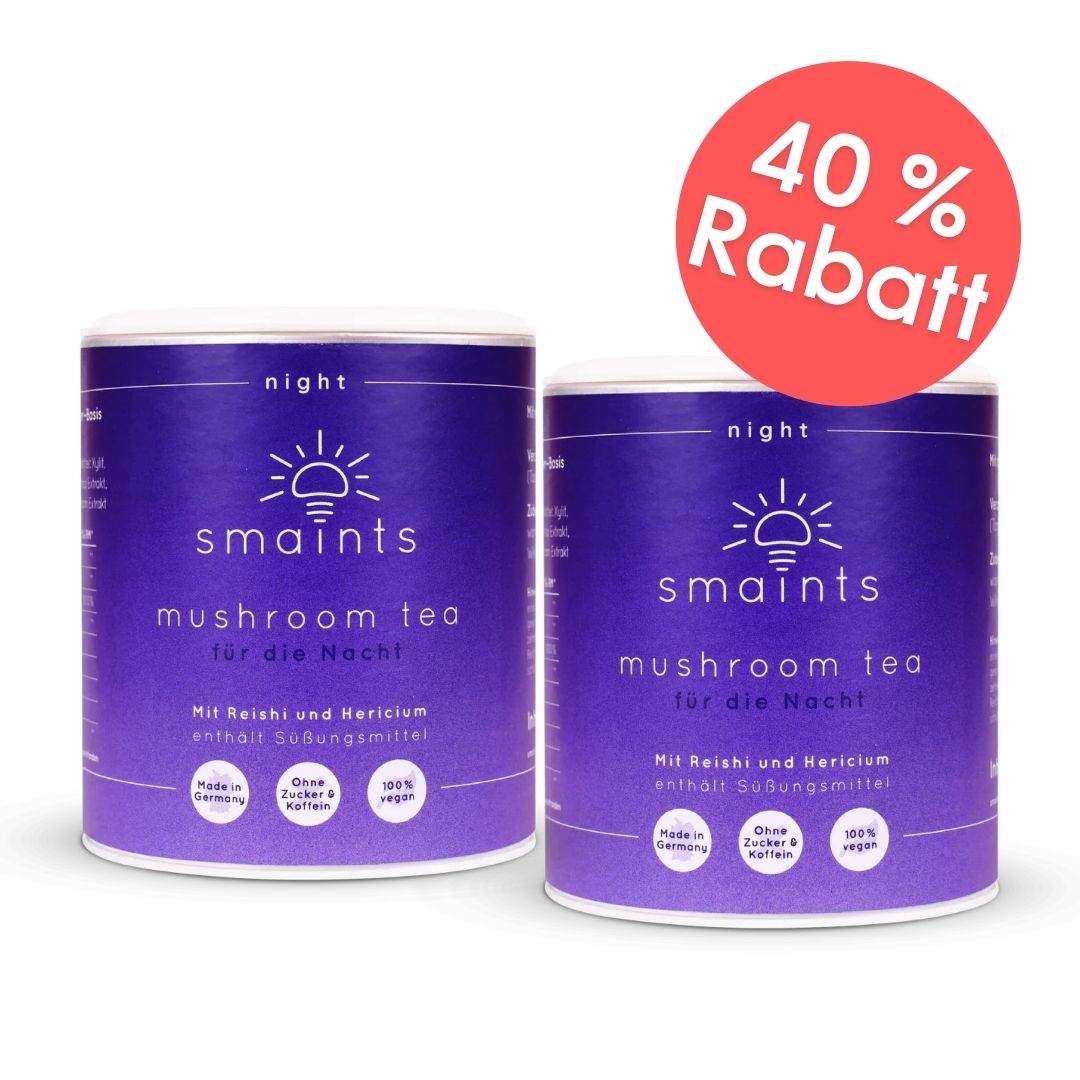 Mushroom tea with Reishi and Hericium