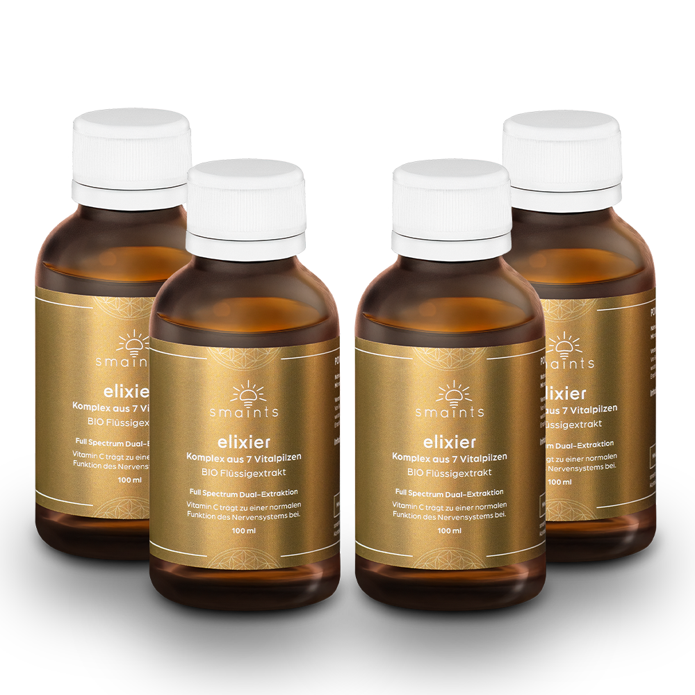 Elixier Flüssigextrakt mit 7 Vitalpilzen