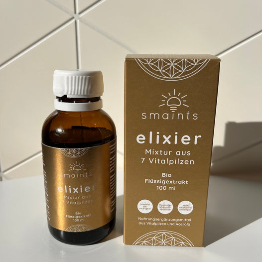 Elixier Flüssigextrakt mit 7 Vitalpilzen
