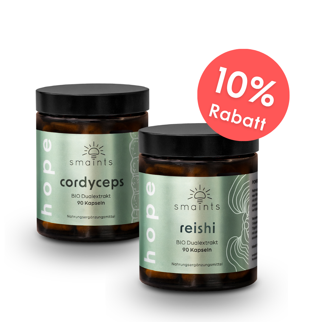 Longevity Bundle mit Cordyceps & Reishi