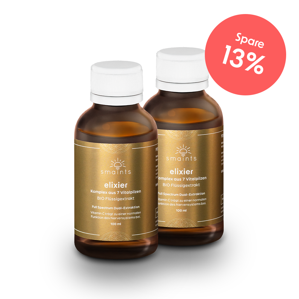 Elixier Flüssigextrakt mit 7 Vitalpilzen