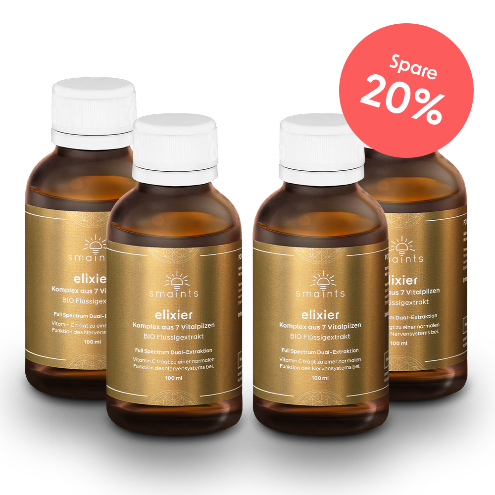 Elixier Flüssigextrakt mit 7 Vitalpilzen