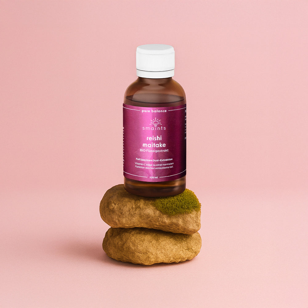 Pure Balance Flüssigextrakt mit Reishi und Maitake