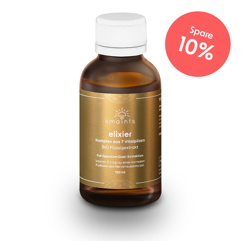 Elixier Flüssigextrakt mit 7 Vitalpilzen