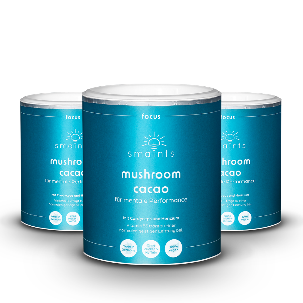 smaints Mushroom Cacao 3er Pack Neukunden-Angebot