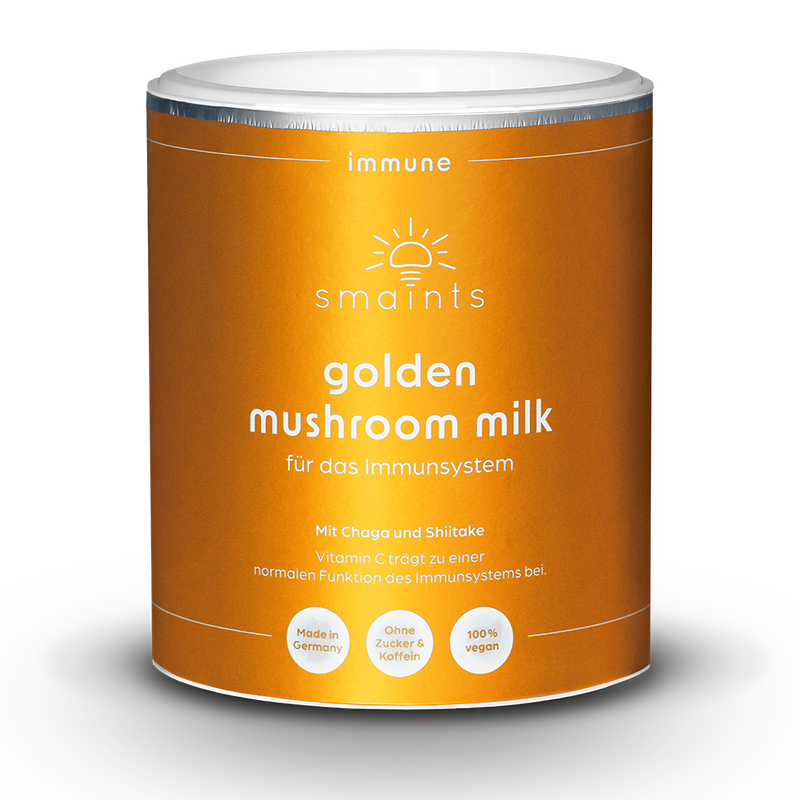 Golden Mushroom Milk 2.0 with Chaga and Shiitake 210g