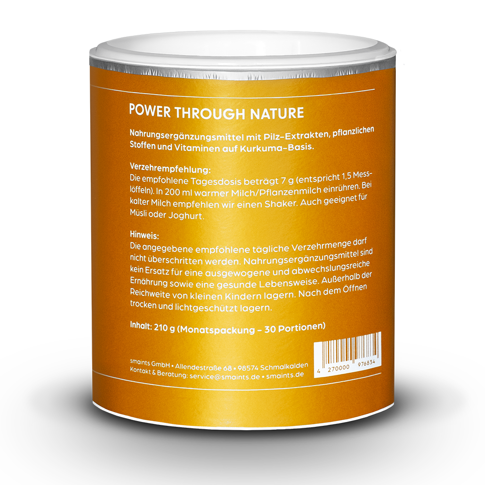 Immune Kur 3 Monate | 3x Golden Mushroom Milk