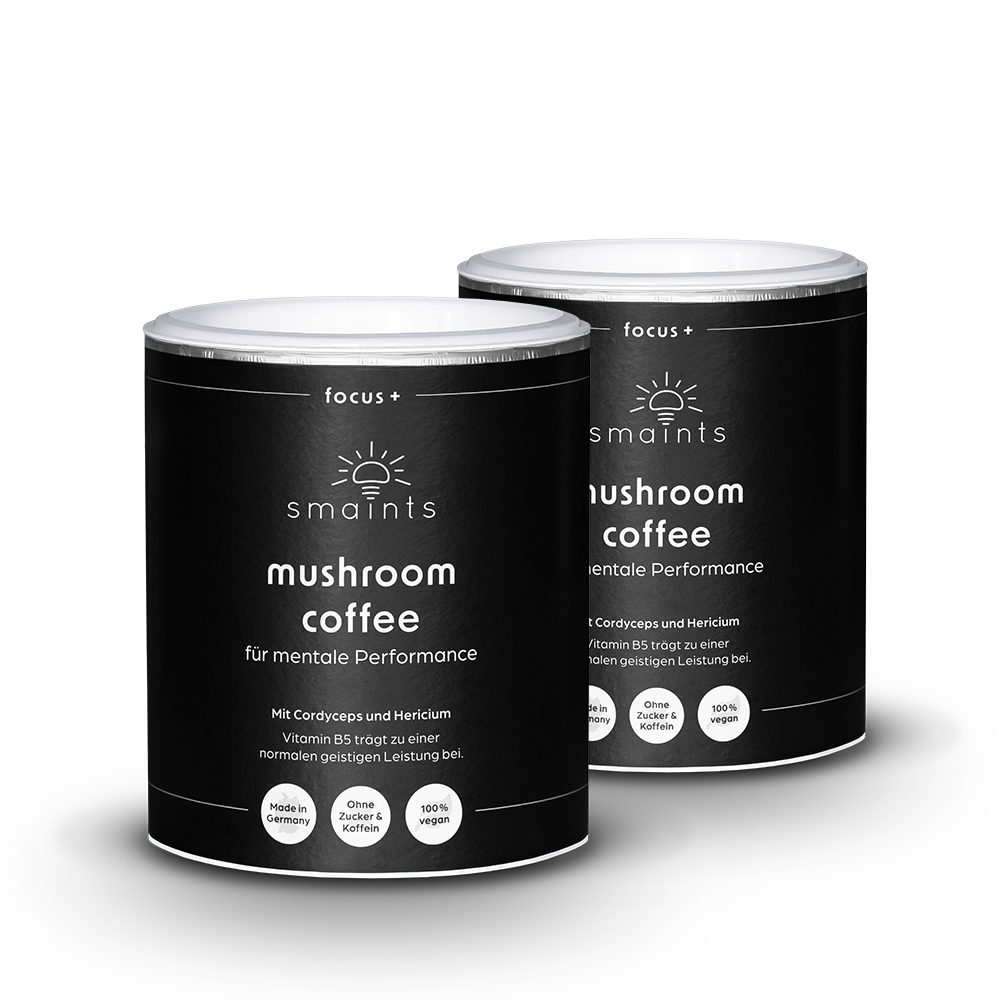 Mushroom Coffee mit Cordyceps und Hericium