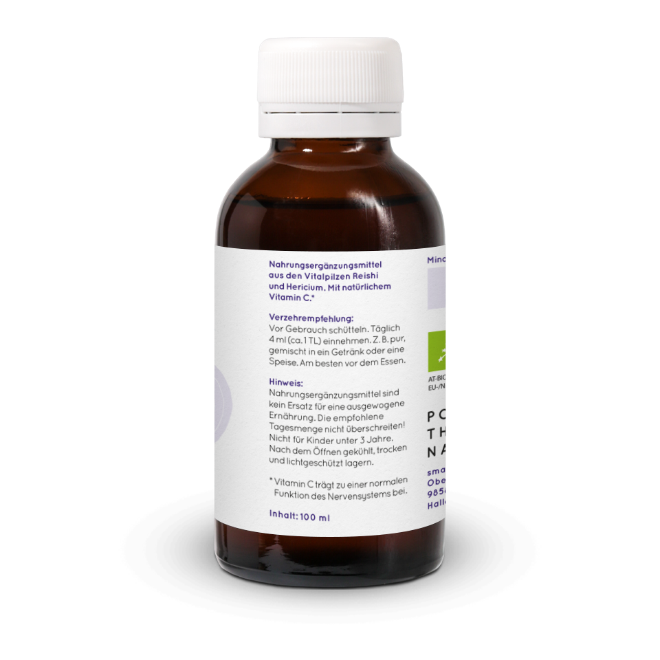Pure Night Flüssigextrakt mit Reishi und Hericium