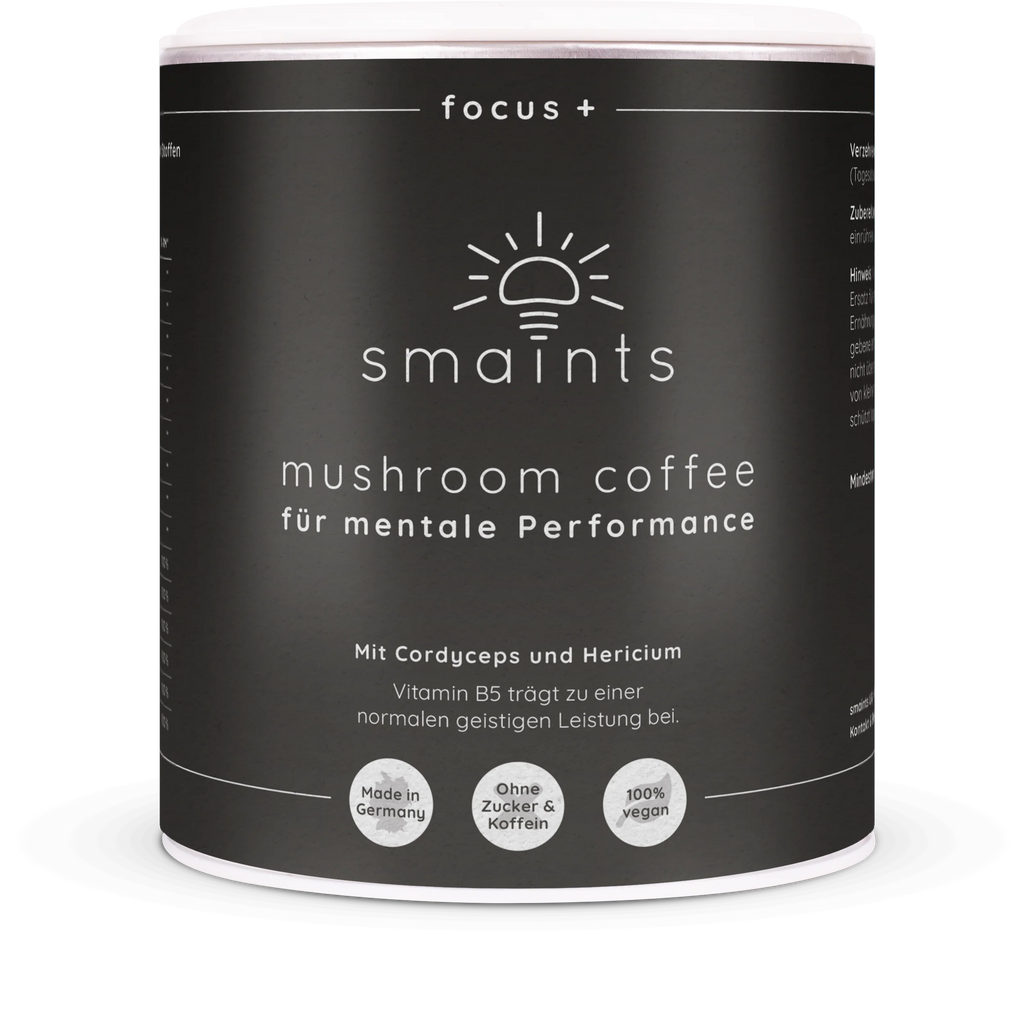 Mushroom Coffee mit Cordyceps und Hericium