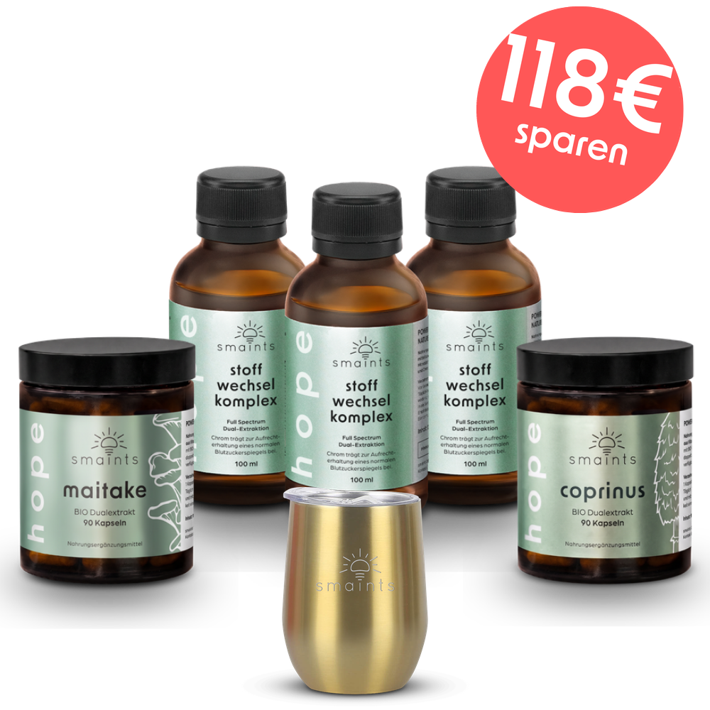 Stoffwechsel-Kur 3 Monate mit Golden Thermo Mug – 118 € sparen